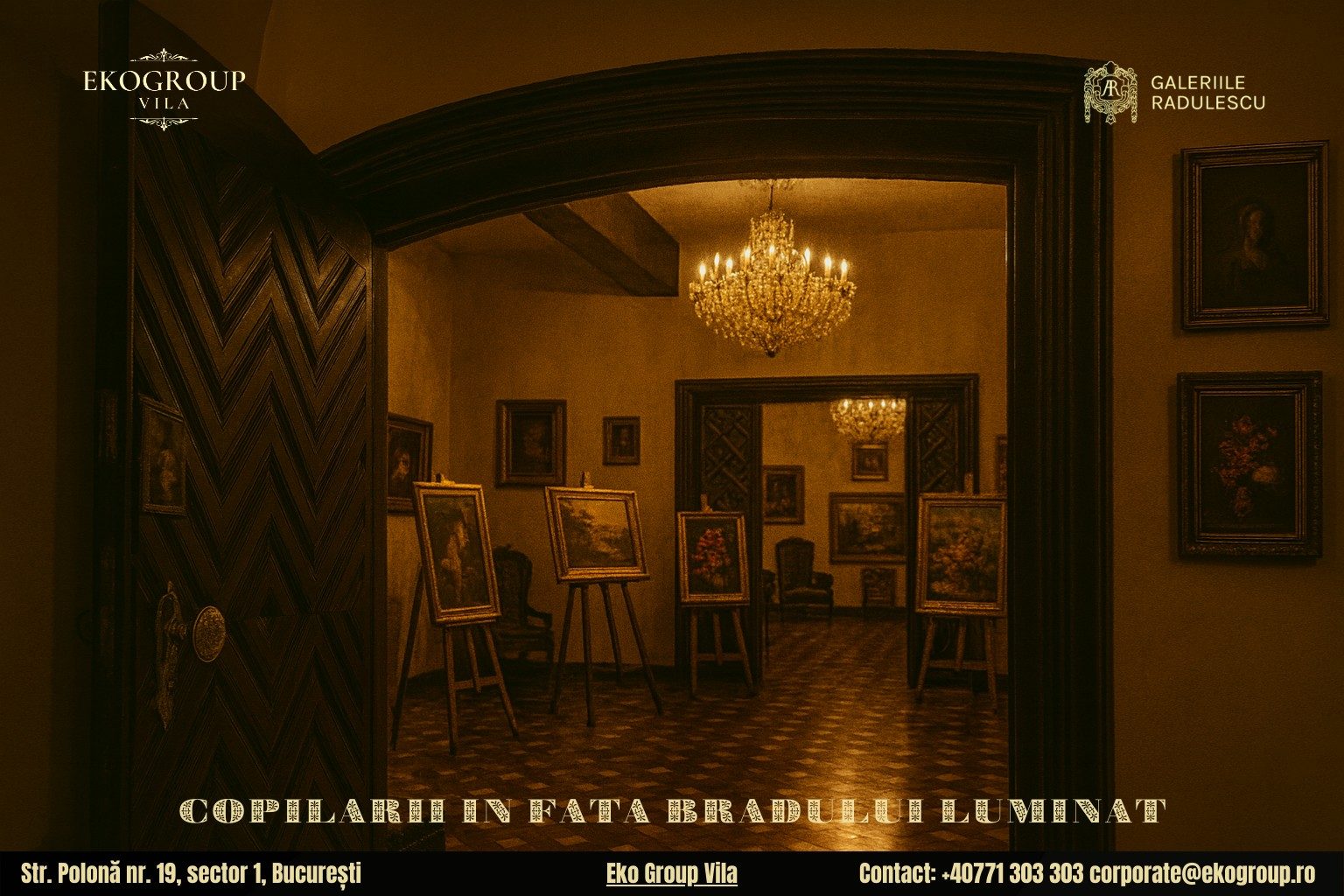 Tradiții de Crăciun evocate cu rafinament la expoziția „Crăciunul anilor ’30” organizată de Eko Group Vila